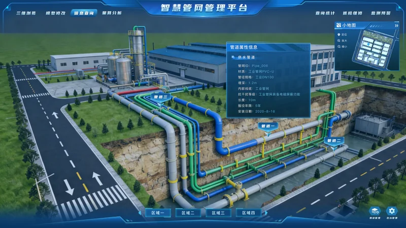 智慧管网管理平台的建设与应用价值分析 | 新闻动态 | 武汉华景图数字科技有限公司
