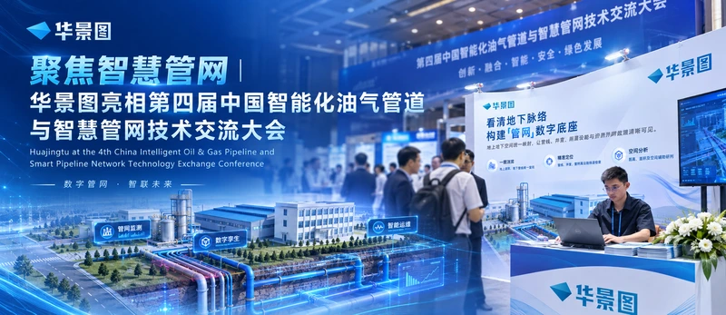 聚焦智慧管网-华景图亮相第四届中国智能化油气管道与智慧管网技术大会